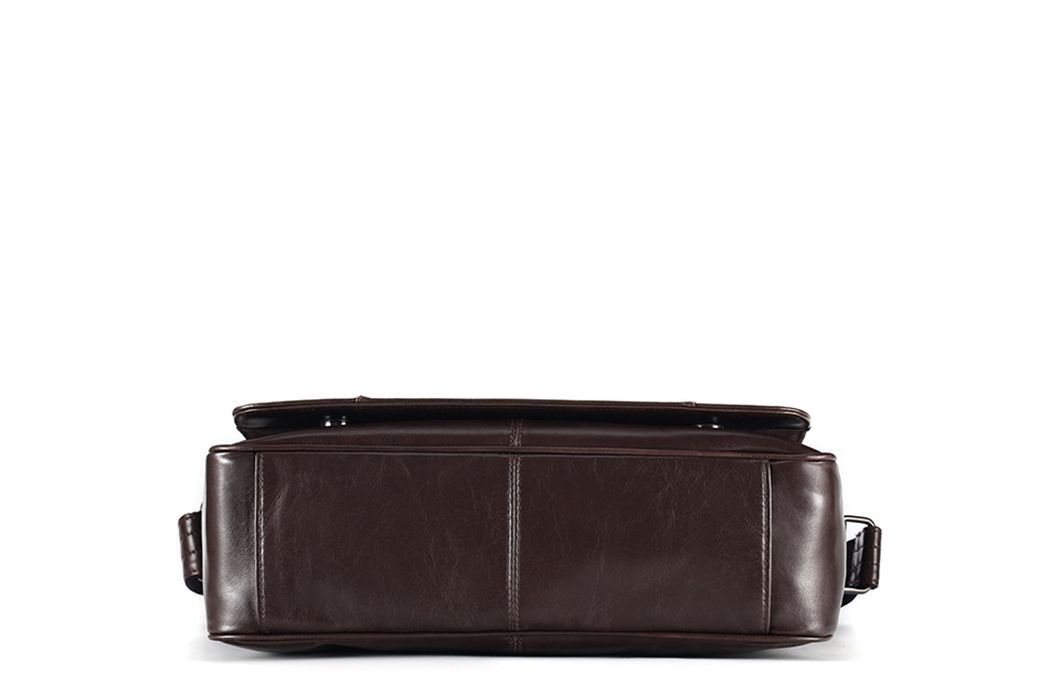 Milano Leather Messenger Bag