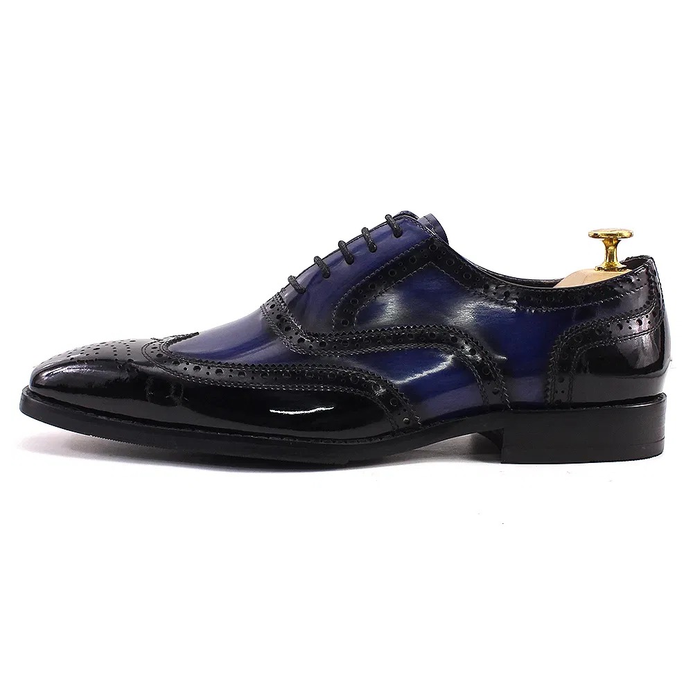 Patent Wingtip Oxford