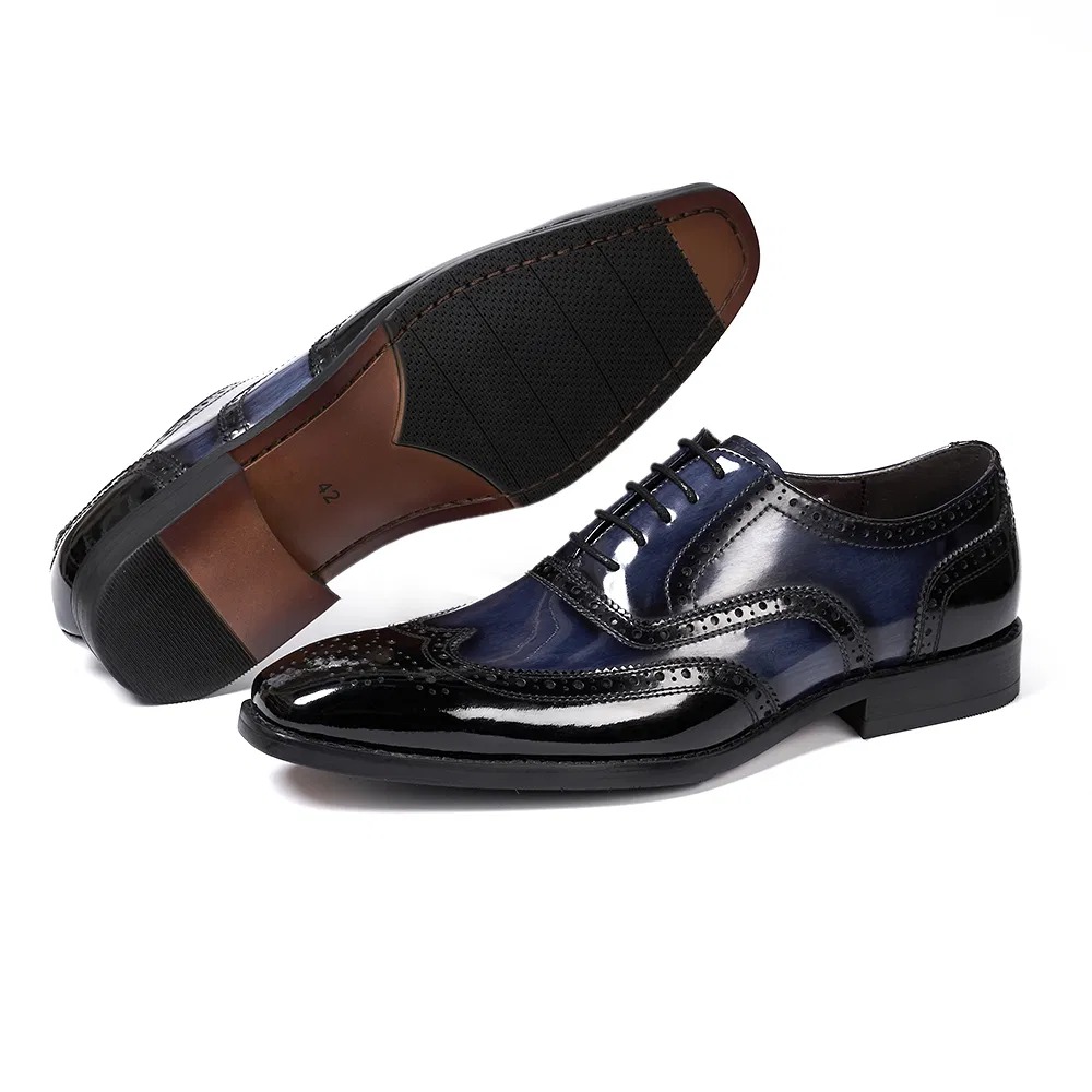 Patent Wingtip Oxford