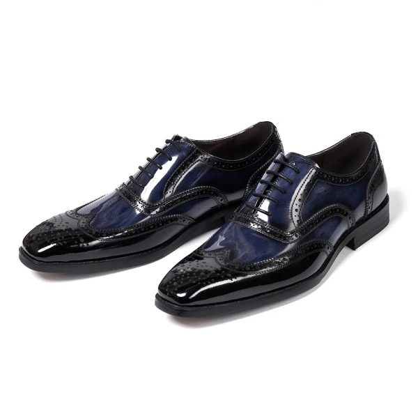 Patent Wingtip Oxford