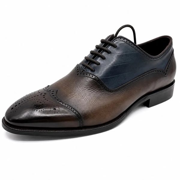 Two-Tone Brogue Oxford