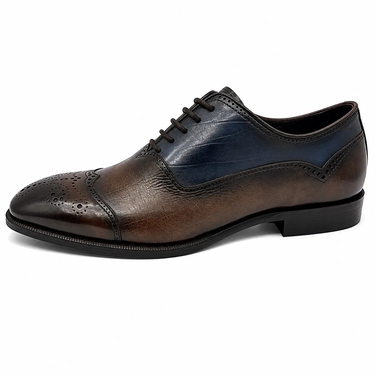 Two-Tone Brogue Oxford
