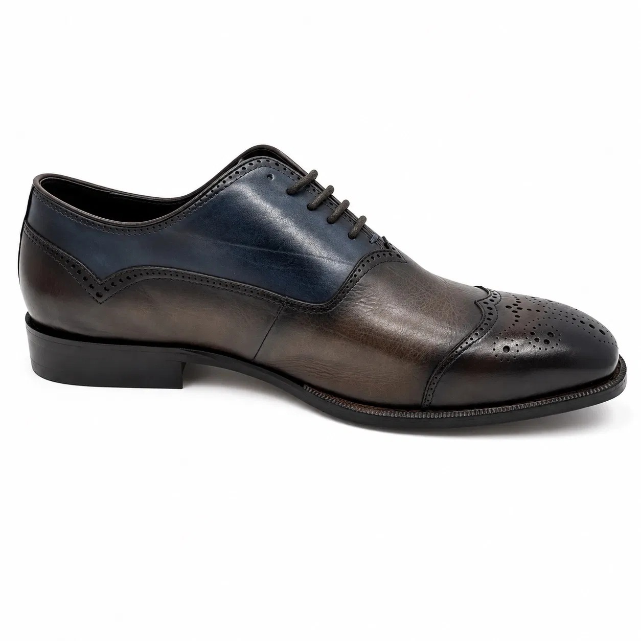 Two-Tone Brogue Oxford
