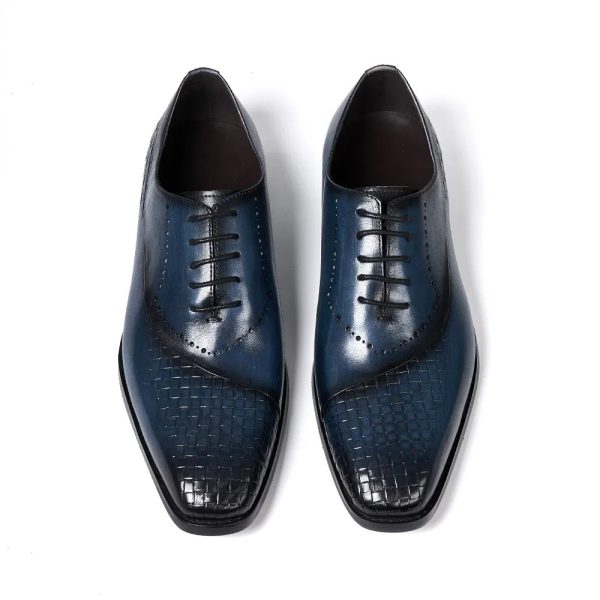 Woven-Toe Oxford