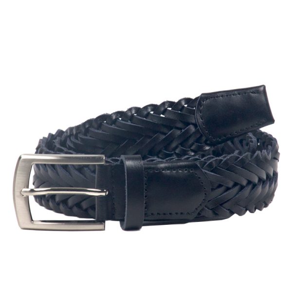 Woven Leather Belt